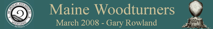 March 2008 - Gary Rowland